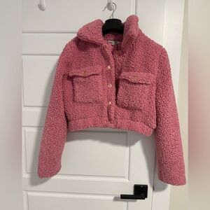 Fashion Nova cropped fleece